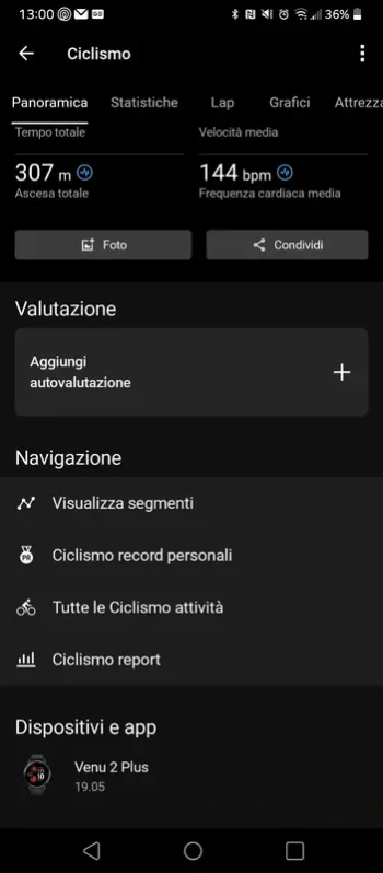 Tweedehands Garmin Venu 2 plus bike — afbeelding 5 van 12
