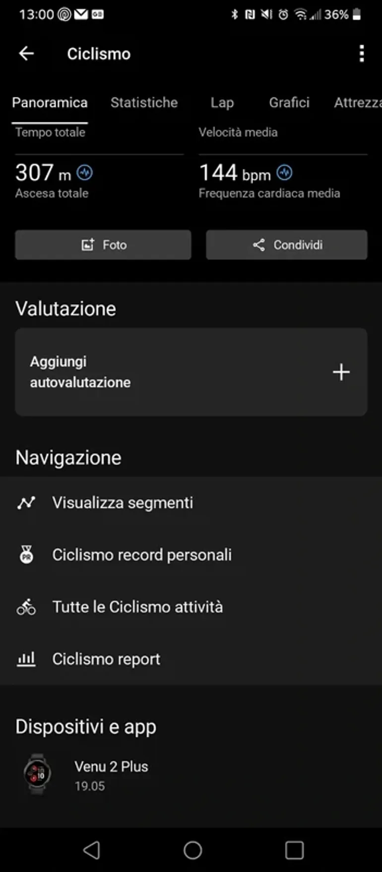 Tweedehands Garmin Venu 2 plus bike — afbeelding 5 van 12