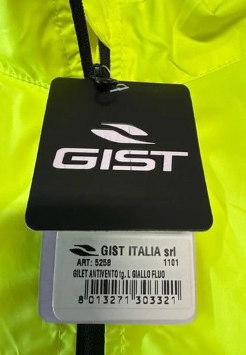 Used Gist Gilet antivento giallo L 2026 bike — image 2 of 5