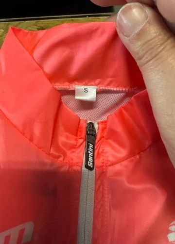Used Santini Gilet antivento Trek Segafredo 2026 Cycling Clothing