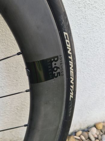 Used Newmen Advanced SL R.65 Streem Rear Wheel Shimano bike — image 4 of 5