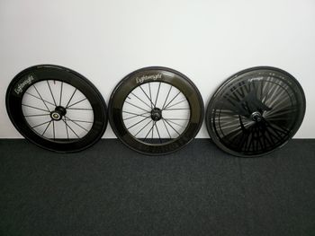 Used Lightweight Fernweg Front Wheel and Autobahn Disc Rear Wheel 2020 bike