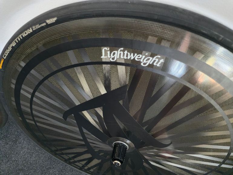Used Lightweight Fernweg Front Wheel and Autobahn Disc Rear Wheel 2020 bike — image 7 of 22