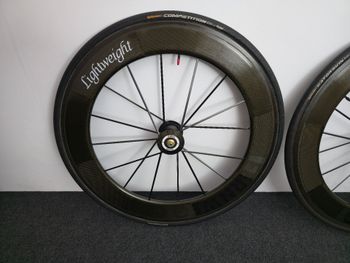 Used Lightweight Fernweg Front Wheel and Autobahn Disc Rear Wheel 2020 bike — image 4 of 22