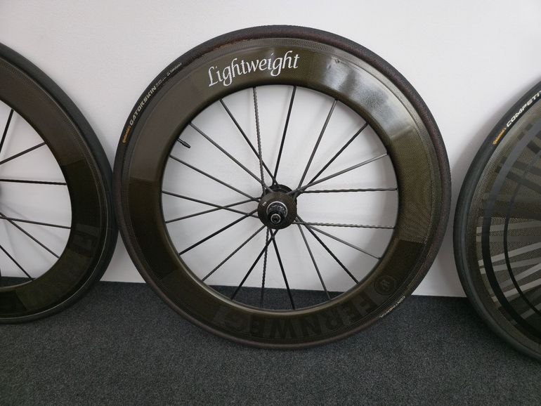 Used Lightweight Fernweg Front Wheel and Autobahn Disc Rear Wheel 2020 bike — image 5 of 22