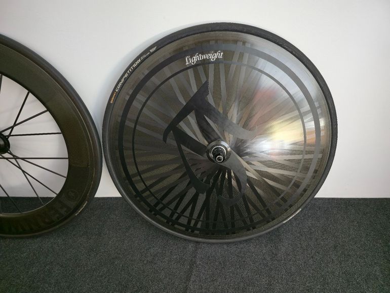 Used Lightweight Fernweg Front Wheel and Autobahn Disc Rear Wheel 2020 bike — image 6 of 22