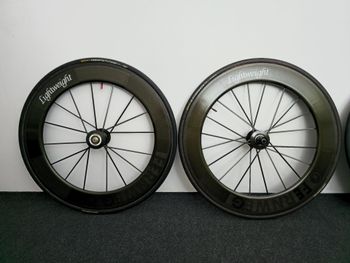 Used Lightweight Fernweg Front Wheel and Autobahn Disc Rear Wheel 2020 bike — image 3 of 22