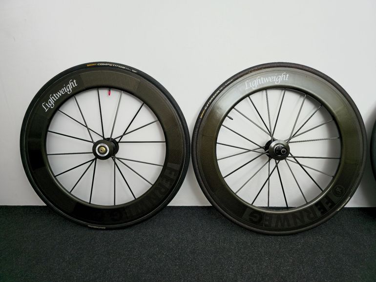 Used Lightweight Fernweg Front Wheel and Autobahn Disc Rear Wheel 2020 bike — image 3 of 22