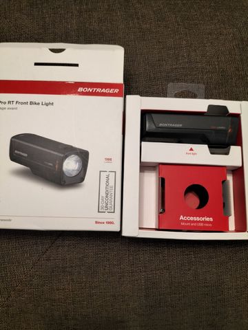 Used Bontrager ion pro RT 2026 Cycling Accessories