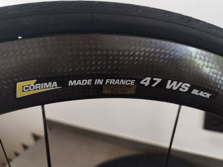 Brugt Corima WS 47mm Carbon Wheelset bike — billede 6 af 8