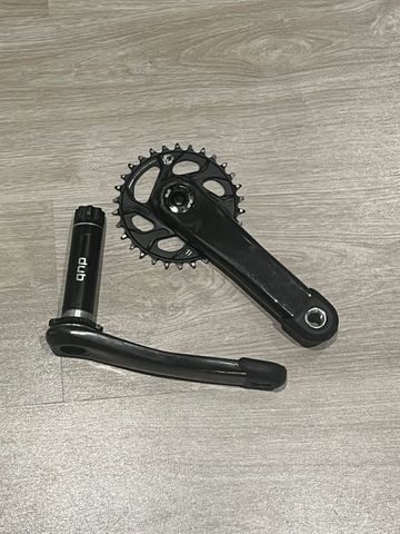Truvativ Carbone Pédalier Drivetrain & Pedals usato