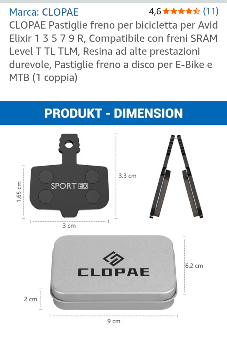 Sram Brake Pads 2026 bike de segunda mano — imagen 2 de 3