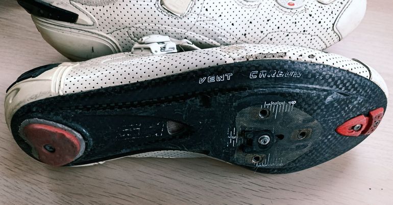 Używany Sidi Wire Vent Carbon Road Bike Shoes Size 44 bike — zdjęcie 3 z 3