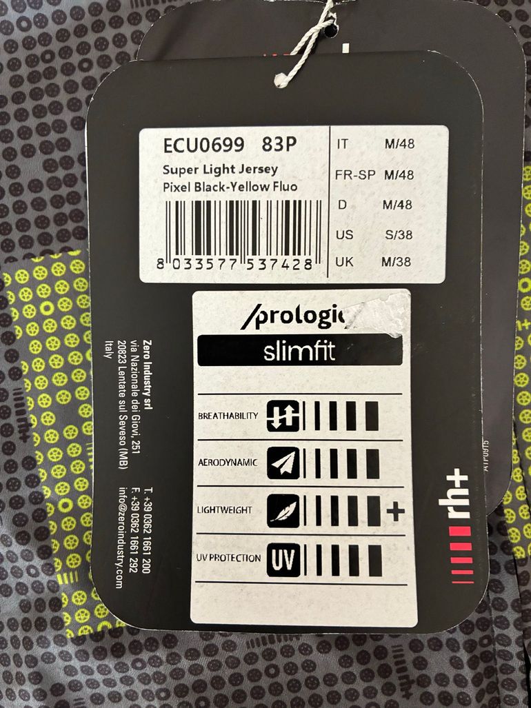 Used Rh+ super light Jersey prologic slimfit 2026 bike — image 3 of 7