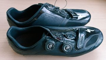 Brugt Specialized S-Works XC MTB / Gravel Shoes Black Size 42 Cycling Shoes
