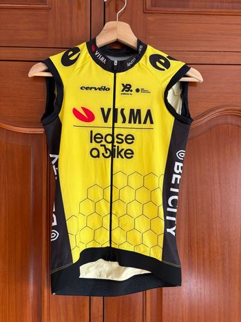 Used Yellow b. Visma Lease a Bike Vest M 2025 bike