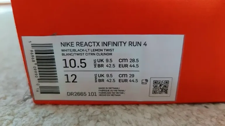 Nike Infinity React Run 4 bike de segunda mano — imagen 5 de 6