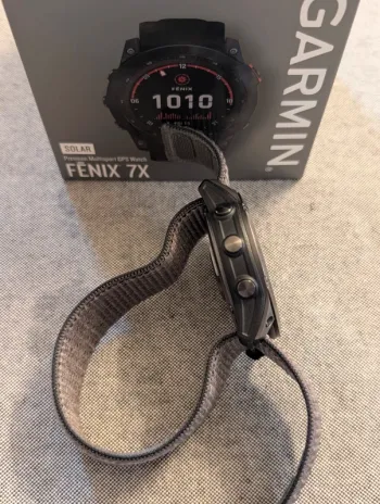 Used Garmin Fenix 7x Solar bike — image 4 of 5
