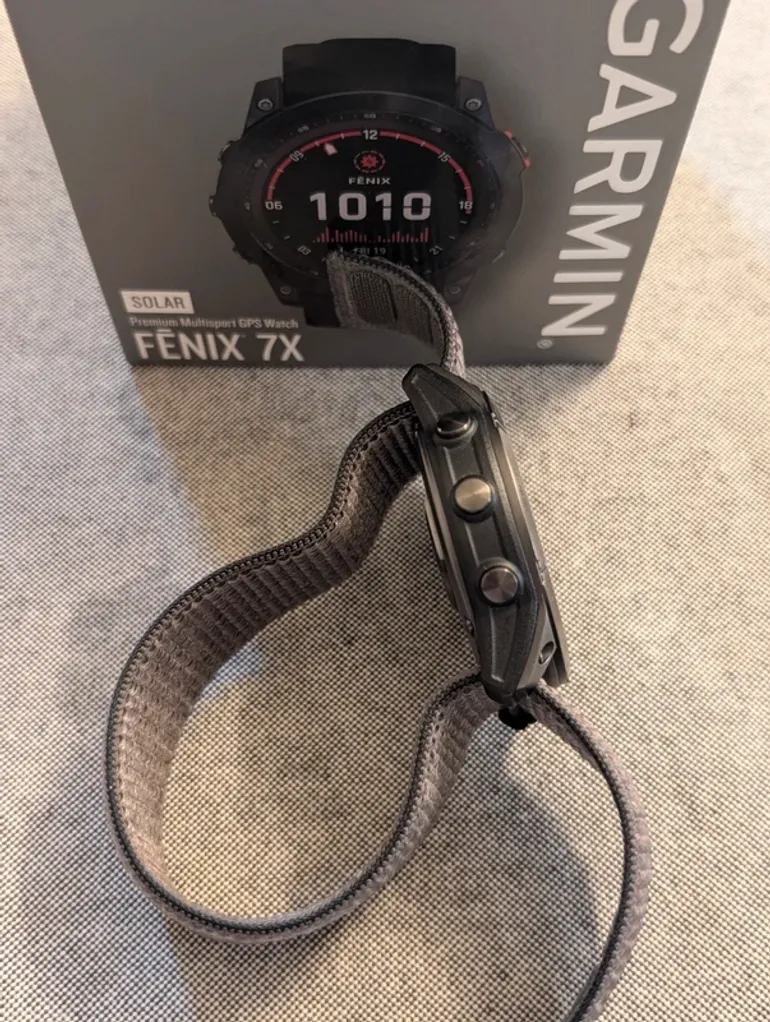 Used Garmin Fenix 7x Solar bike — image 4 of 5