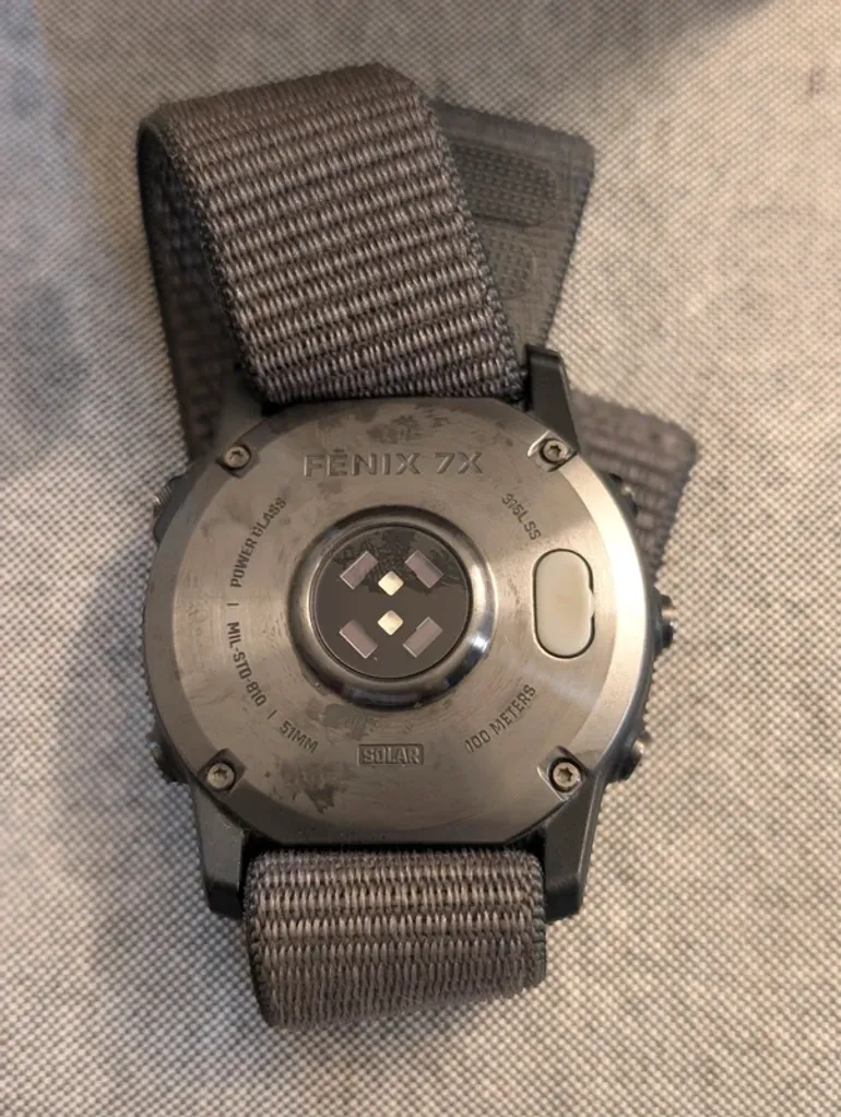 Used Garmin Fenix 7x Solar bike — image 2 of 5
