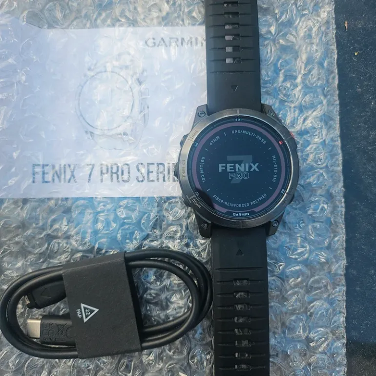 Used Garmin Fenix 7 Pro Solar bike — image 1 of 4