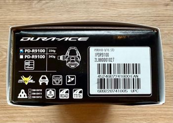 Used Shimano Dura Ace PD-R9100 Pedals Black NEW 2026 bike — image 2 of 3