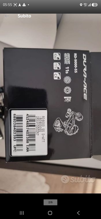 Shimano Dura-Ace RD-9000 Rear Derailleur 2017 bike de segunda mano — imagen 2 de 6