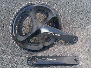 Käytetty Shimano 105 FC-R7000 53-39 bike
