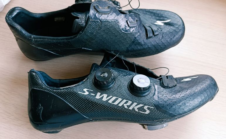 Specialized S-Works 7 Road Shoes Black Size 44 EU bike de segunda mano — imagen 2 de 3