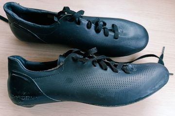 Specialized Sub6 Road Lace Shoes Black Size 42 EU Cycling Shoes usato