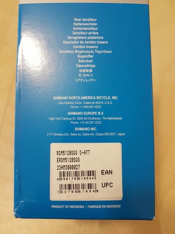 Used Shimano Deore RD-M5120 10/11S SGS bike — image 4 of 11