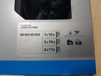 Used Shimano Deore RD-M5120 10/11S SGS bike — image 3 of 11