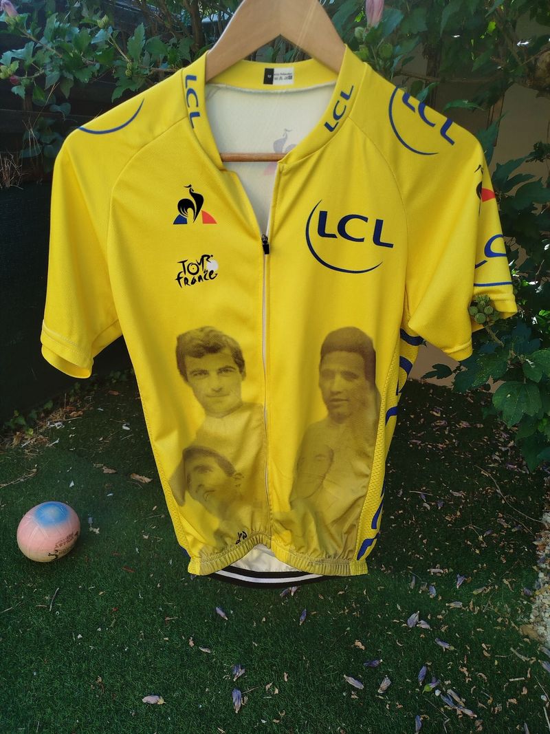 Brugt le coq sportif Chemise de vélo Cycling Clothing