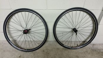 Used Ambrosio Evolution TQ8 Wheelset with PMP Hubs bike — image 3 of 10