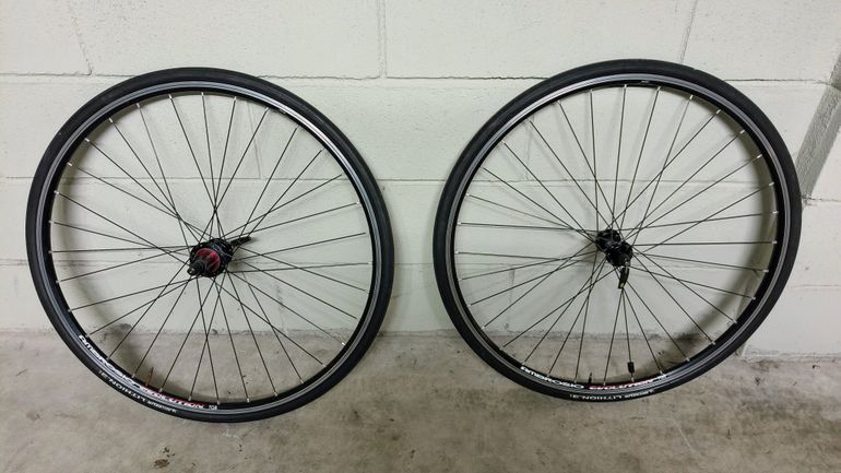 Used Ambrosio Evolution TQ8 Wheelset with PMP Hubs bike — image 3 of 10