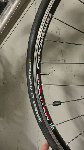 Brugt Ambrosio Evolution TQ8 Wheelset with PMP Hubs Wheels