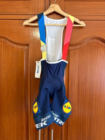 Used Santini Bibs Lidl Trek Summer XS Cycling Clothing
