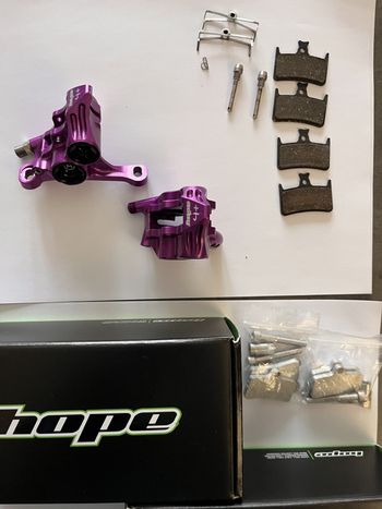 Used Hope RX+ Flat Mount Caliper Mineral Oil bike — image 2 of 4