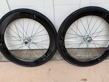 Used Enve 6.7 carbon with Phil Wood hubs 2025 bike