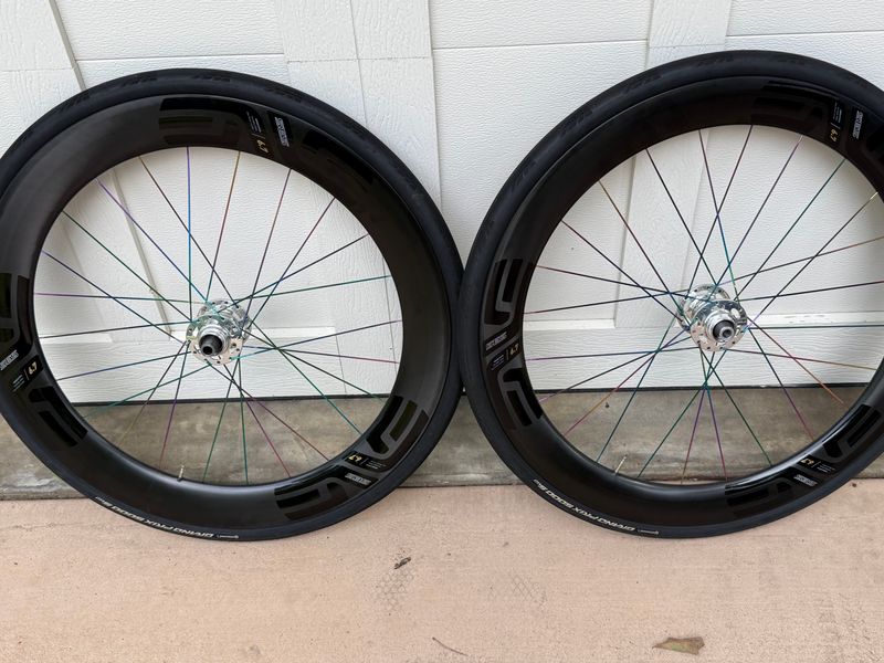 Used Enve 6.7 carbon with Phil Wood hubs 2025 Wheels