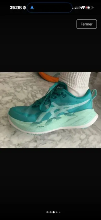 Used Asics running shoes bike — image 2 of 2
