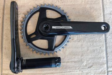 Używany Sram Force D2 Wide 170mm 40T Powermeter 2025 Drivetrain & Pedals
