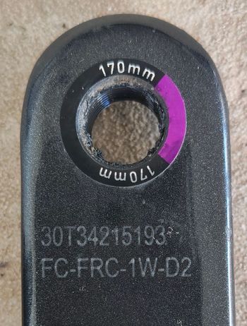 Sram Force D2 Wide 170mm 40T Powermeter 2025 bike de segunda mano — imagen 3 de 6