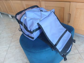 Used Dyed Toaster Bag in The Wool Color Lavanda 2026 bike — image 3 of 7