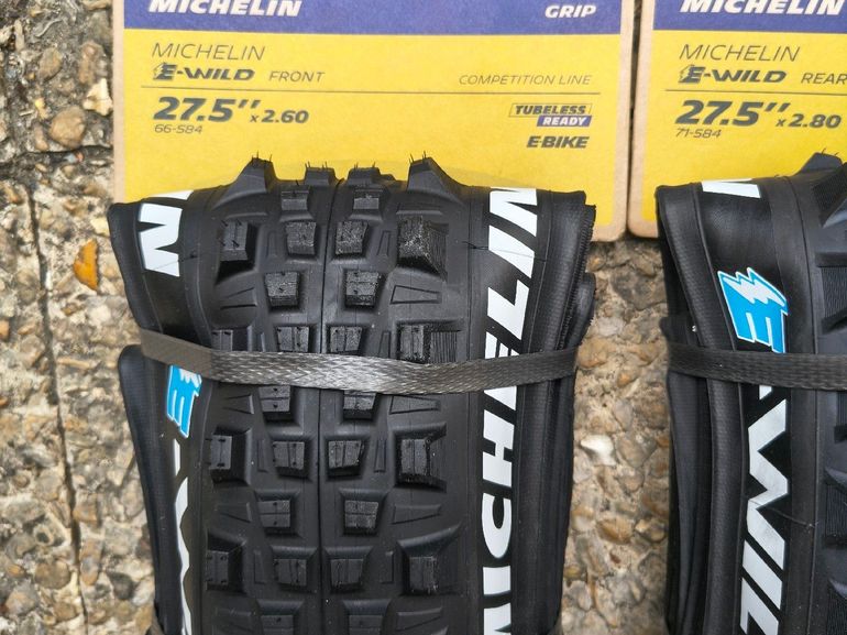 Used Michelin Pneus VTT 27.5" Front/Rear bike — image 2 of 3