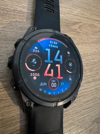 Used Garmin Fenix 8 Amoled bike
