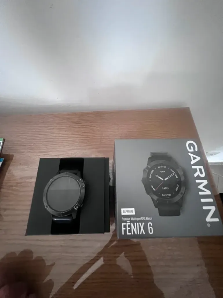 Used Garmin Fenix 6 Pro Saphir bike — image 2 of 3