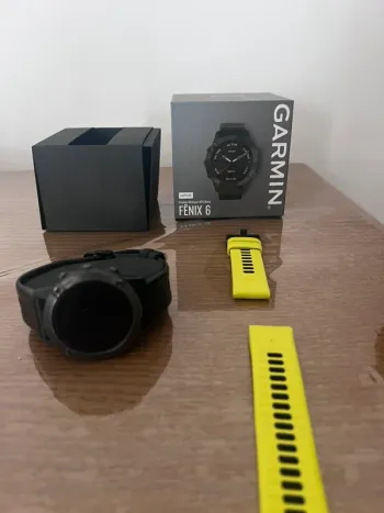 Used Garmin Fenix 6 Pro Saphir bike