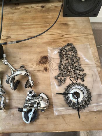 Used Shimano Dura-Ace 7700 9-Speed Groupset bike — image 3 of 20