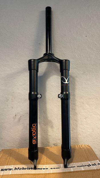 Used Carbon Cycles CarbonCycles eXotic Rigid Alu MTB Fork bike